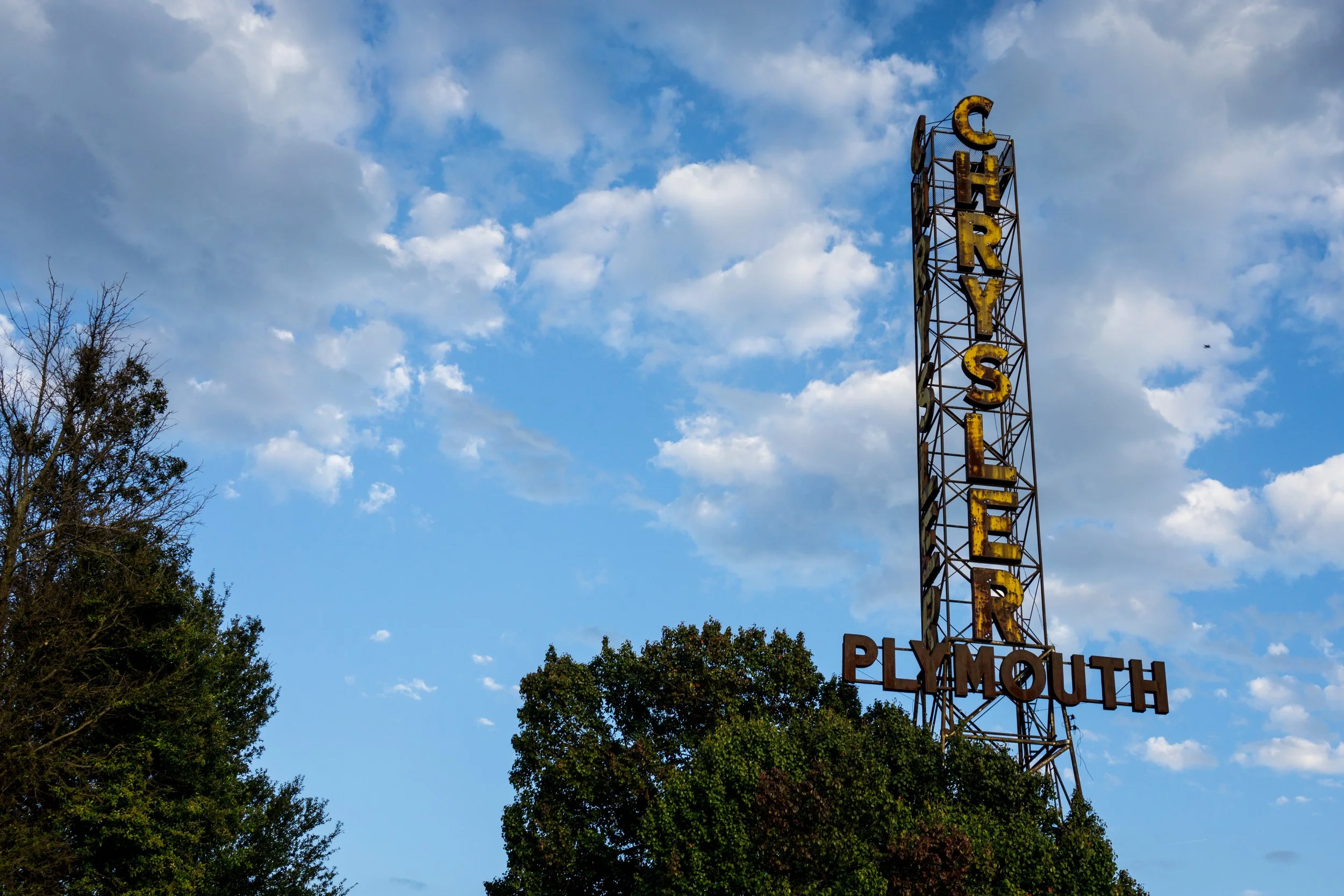 Bristow Raising Funds to Restore Historic Chrysler Sign — Oklahoma